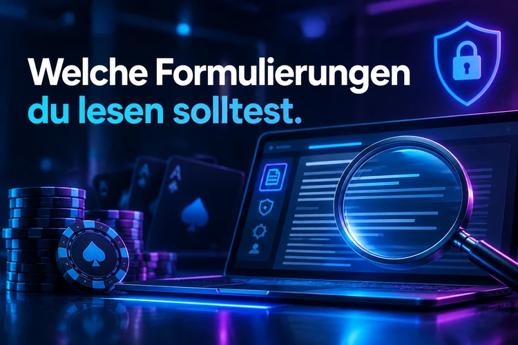 Welche Formulierungen du lesen solltest