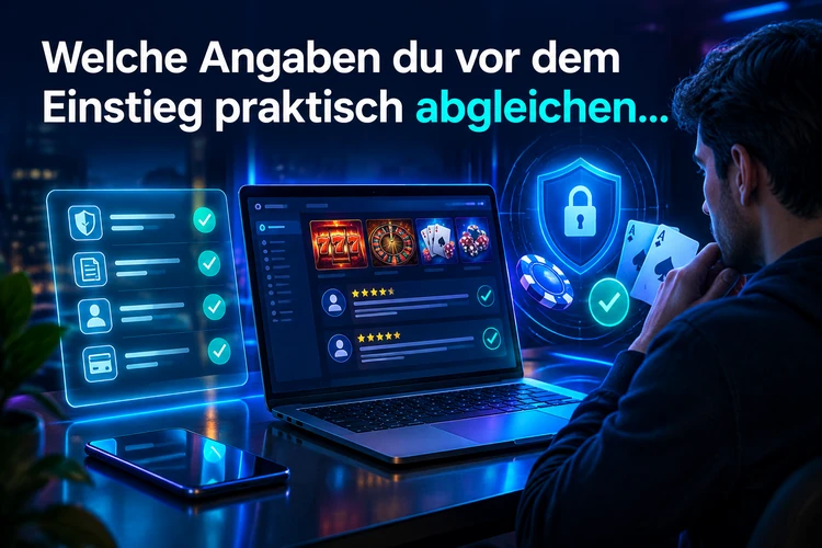 Welche Angaben du vor dem Einstieg praktisch abgleichen solltest