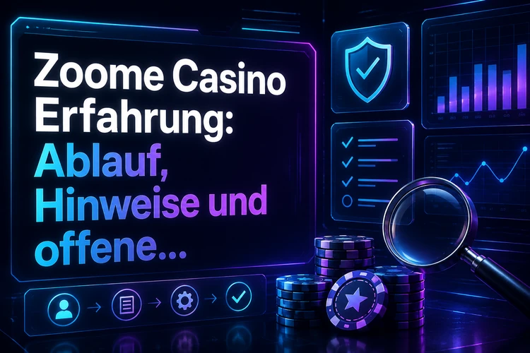 Zoome Casino Erfahrung: Ablauf, Hinweise und offene Prüfpunkte