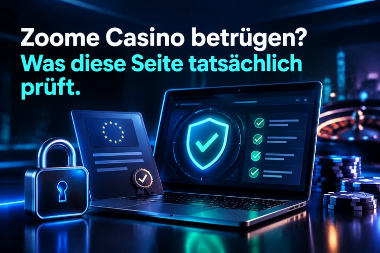 Zoome Casino betrügen? Was diese Seite tatsächlich prüft