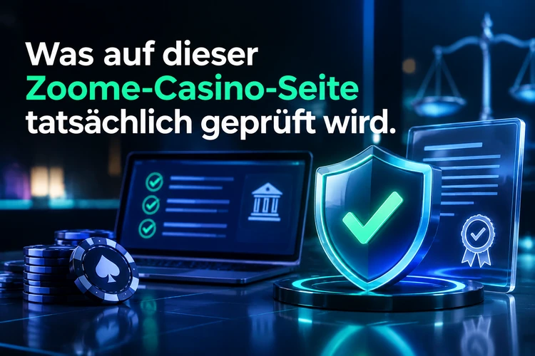 Was auf dieser Zoome-Casino-Seite tatsächlich geprüft wird